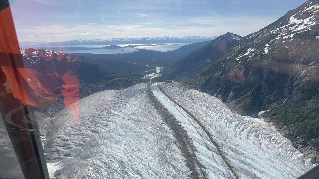 Juneau Alaska Helicopter Tour to Herbert Glacier