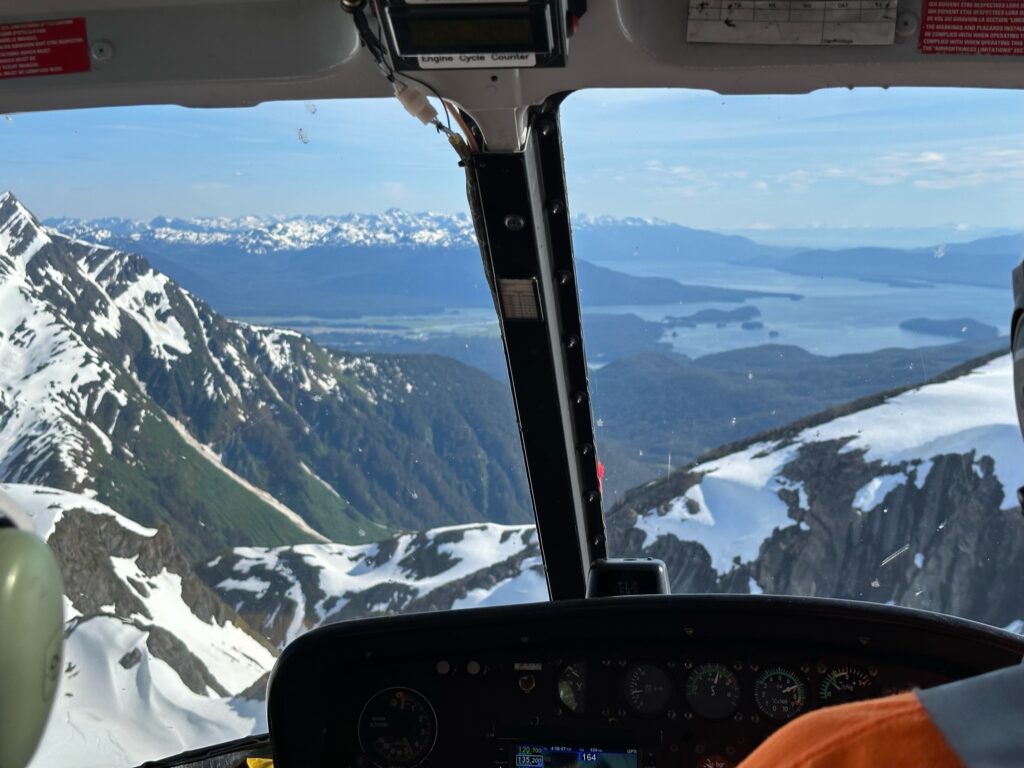 Juneau Alaska Helicopter Tour to Herbert Glacier