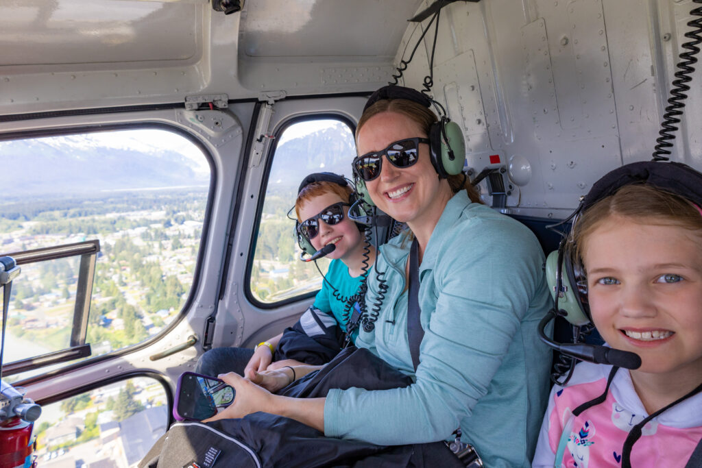 Juneau Alaska Helicopter Tour to Herbert Glacier