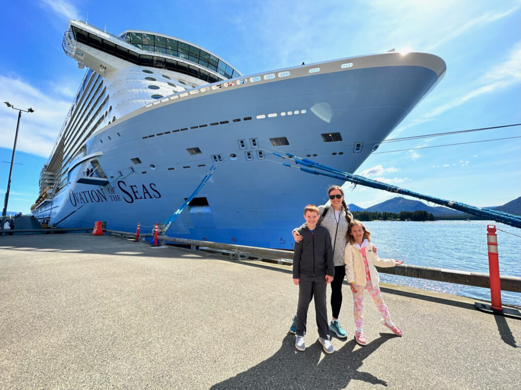 Ovation of the Seas in Alaska