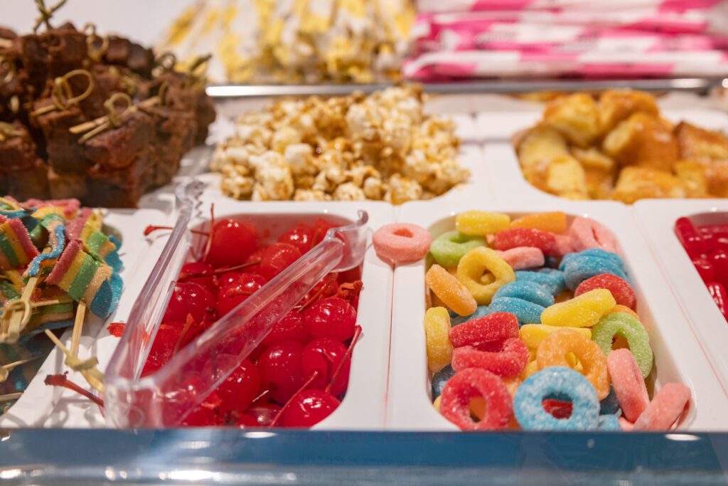 Desserted Milkshake Bar toppings