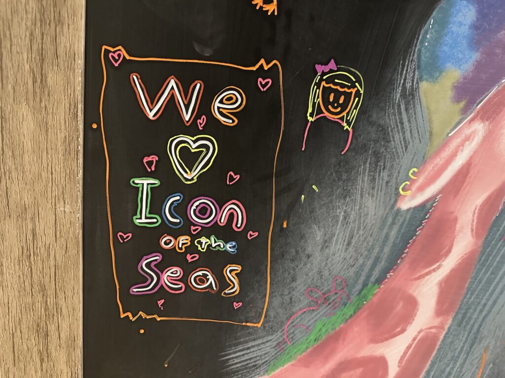 Icon of the Seas Chalkboard Markers