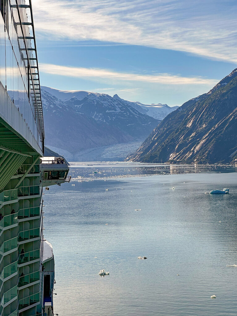 Ovation of the Seas 13634 balcony view dawes glacier