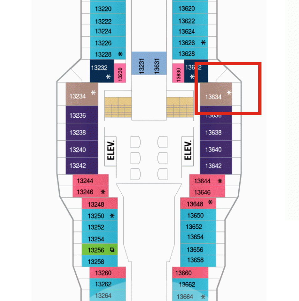 Ovation of the Seas Deck Plans