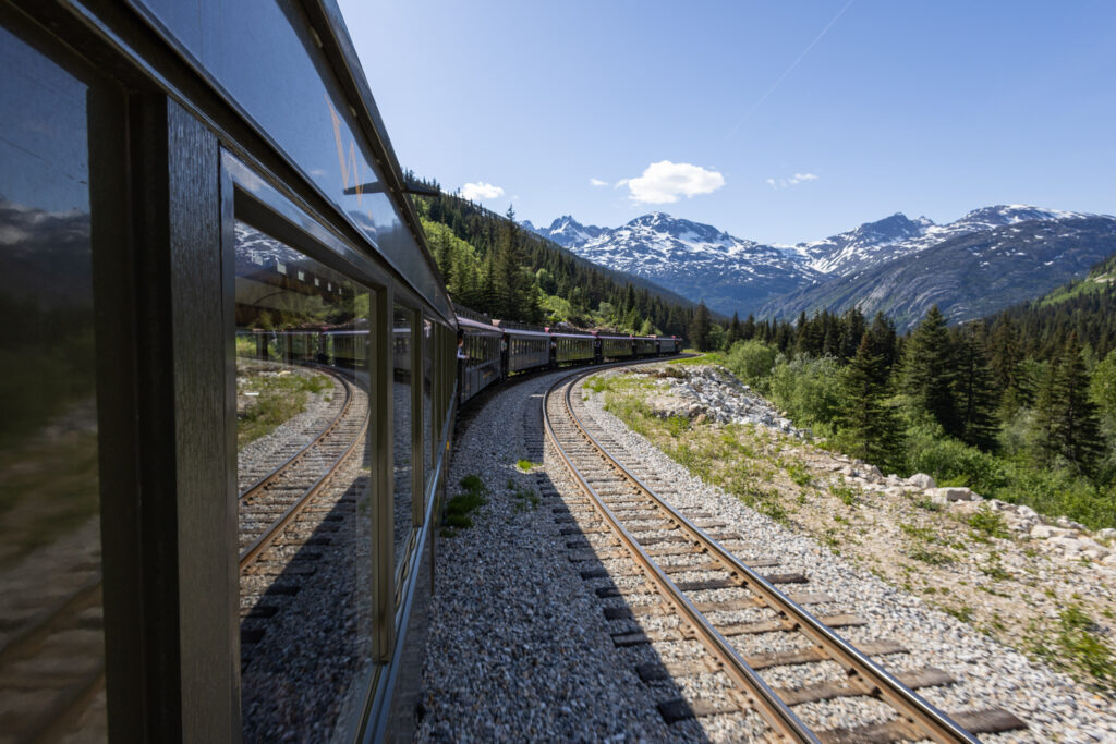 White Pass Railway Skagway Alaska Excursion