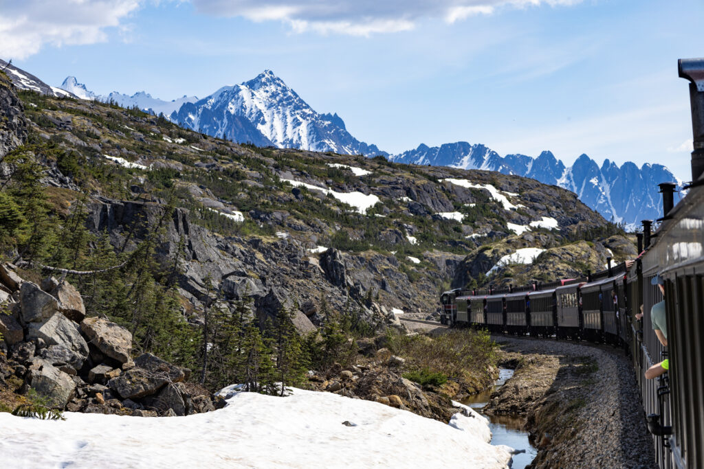 White Pass Railway Skagway Alaska Excursion