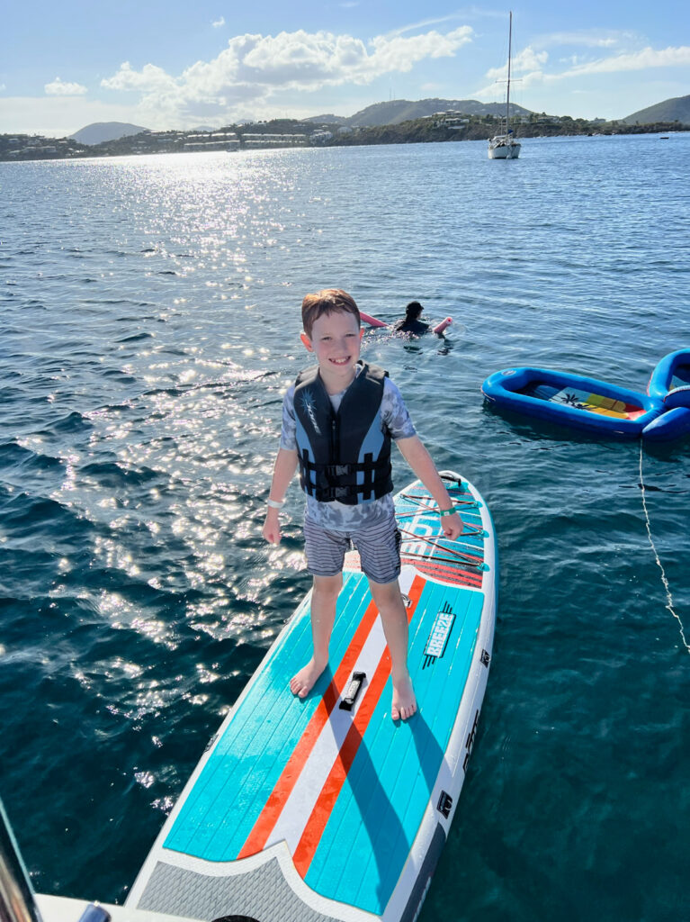 St Thomas Paddle boarding