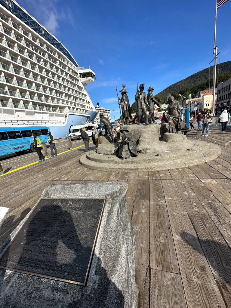 Ketchikan the Rock Statue