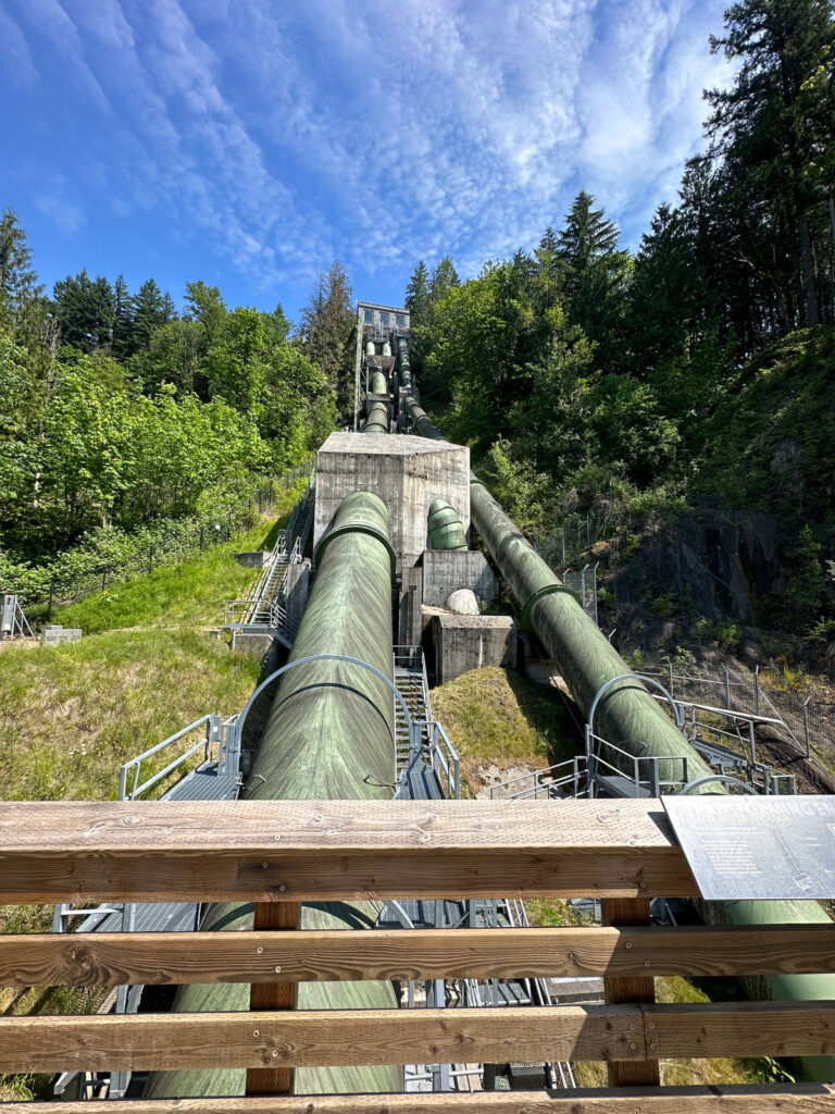 Snoqualmie Falls Plant Pipes